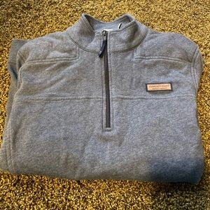 Dark purple vineyard vines 3/4 zip up